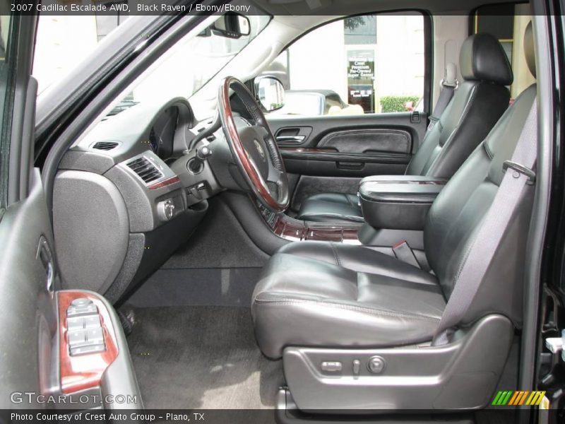 Black Raven / Ebony/Ebony 2007 Cadillac Escalade AWD