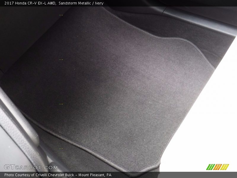 Sandstorm Metallic / Ivory 2017 Honda CR-V EX-L AWD