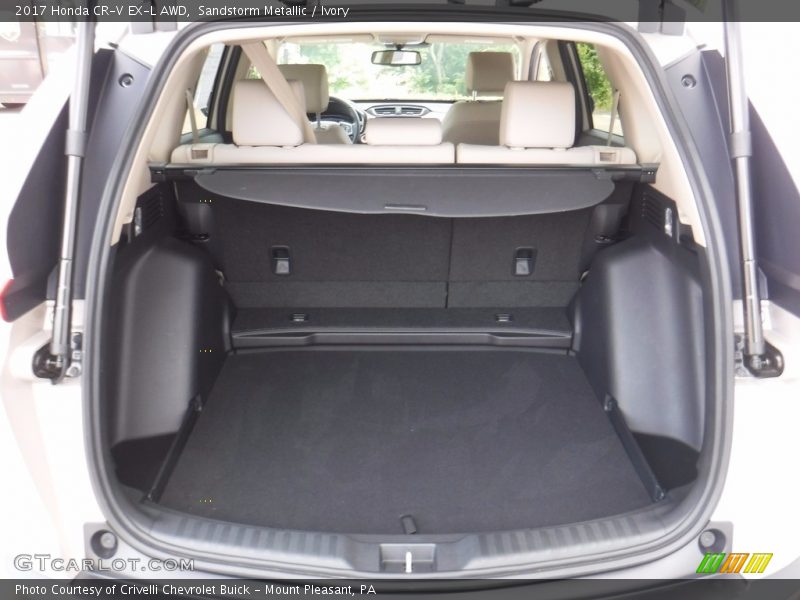 Sandstorm Metallic / Ivory 2017 Honda CR-V EX-L AWD