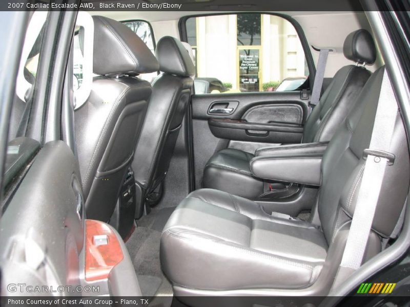 Black Raven / Ebony/Ebony 2007 Cadillac Escalade AWD