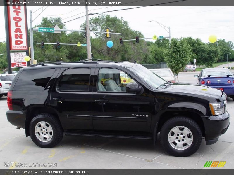 Black / Dark Titanium/Light Titanium 2007 Chevrolet Tahoe LT 4x4