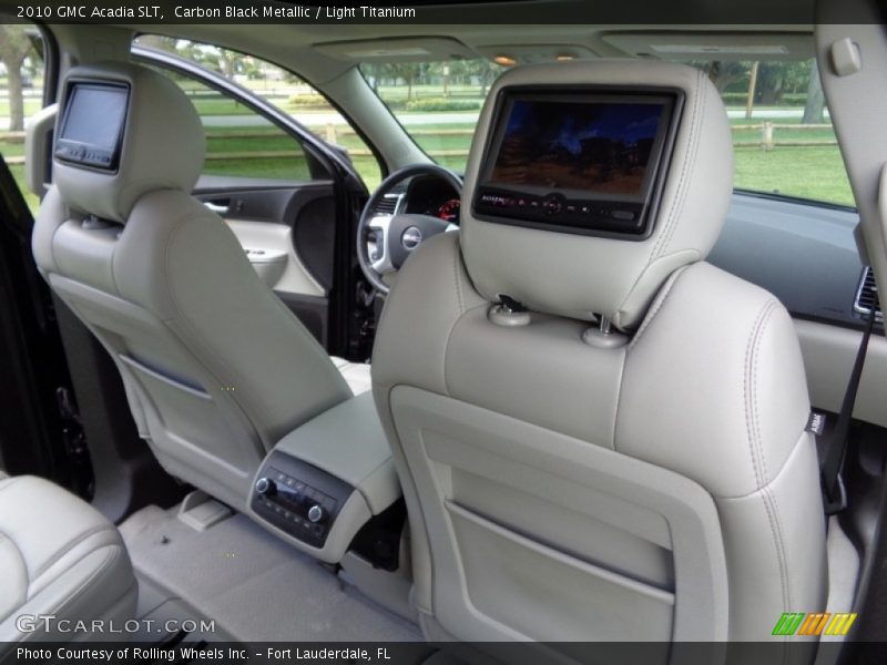 Carbon Black Metallic / Light Titanium 2010 GMC Acadia SLT