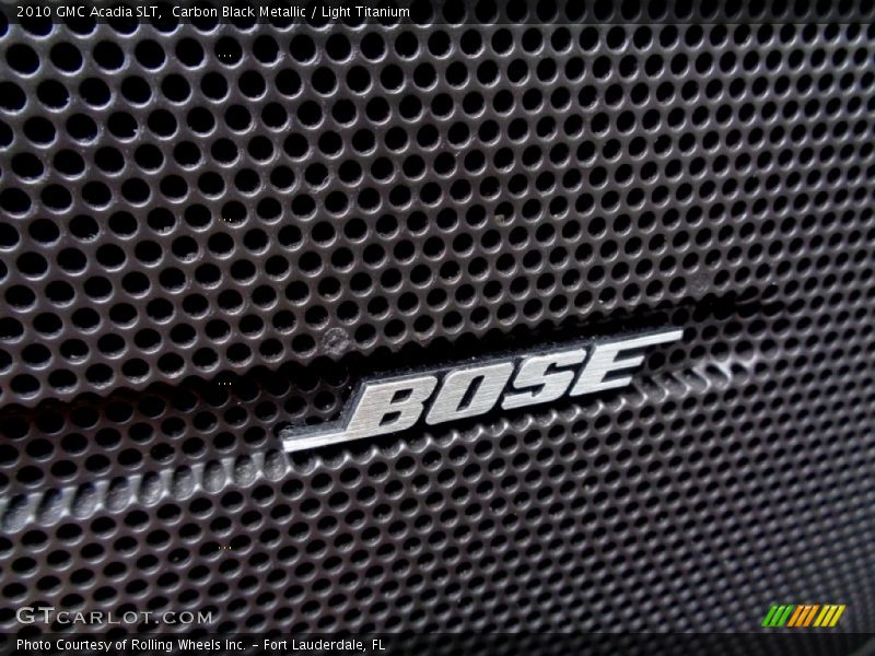 Carbon Black Metallic / Light Titanium 2010 GMC Acadia SLT