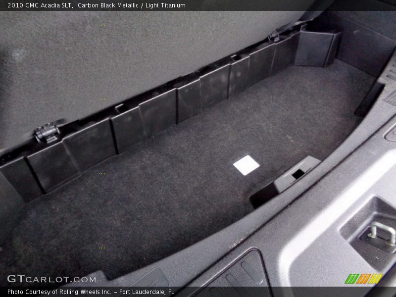 Carbon Black Metallic / Light Titanium 2010 GMC Acadia SLT