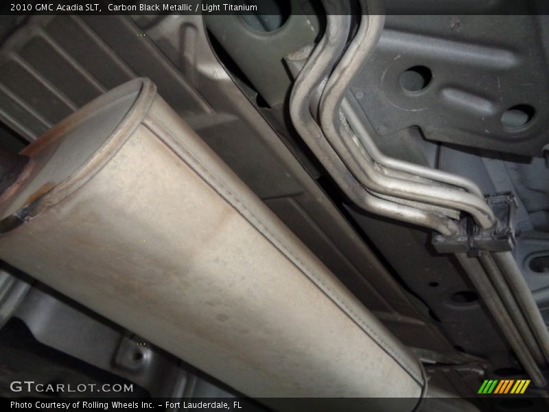 Carbon Black Metallic / Light Titanium 2010 GMC Acadia SLT