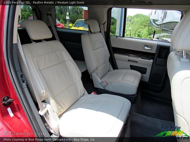 Redfire Metallic / Medium Light Stone 2009 Ford Flex SEL