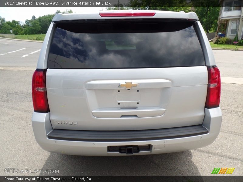 Silver Ice Metallic / Jet Black 2017 Chevrolet Tahoe LS 4WD