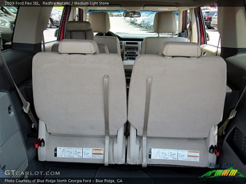 Redfire Metallic / Medium Light Stone 2009 Ford Flex SEL