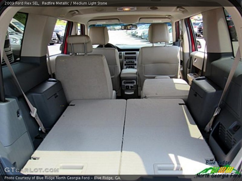 Redfire Metallic / Medium Light Stone 2009 Ford Flex SEL