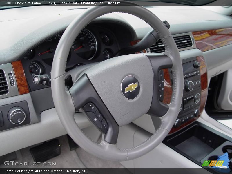 Black / Dark Titanium/Light Titanium 2007 Chevrolet Tahoe LT 4x4