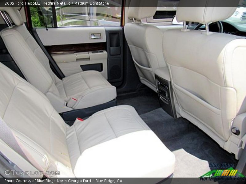 Redfire Metallic / Medium Light Stone 2009 Ford Flex SEL