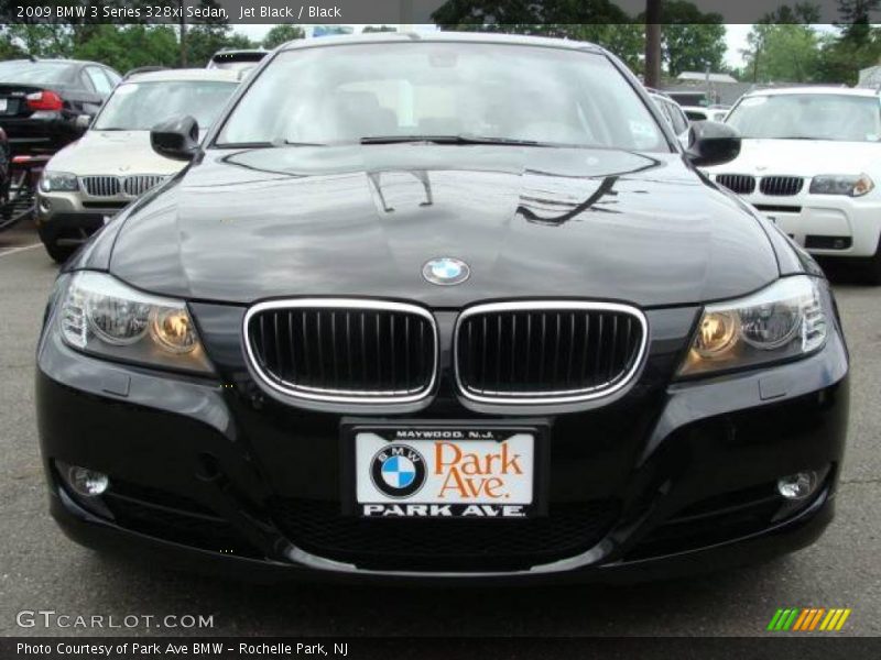 Jet Black / Black 2009 BMW 3 Series 328xi Sedan
