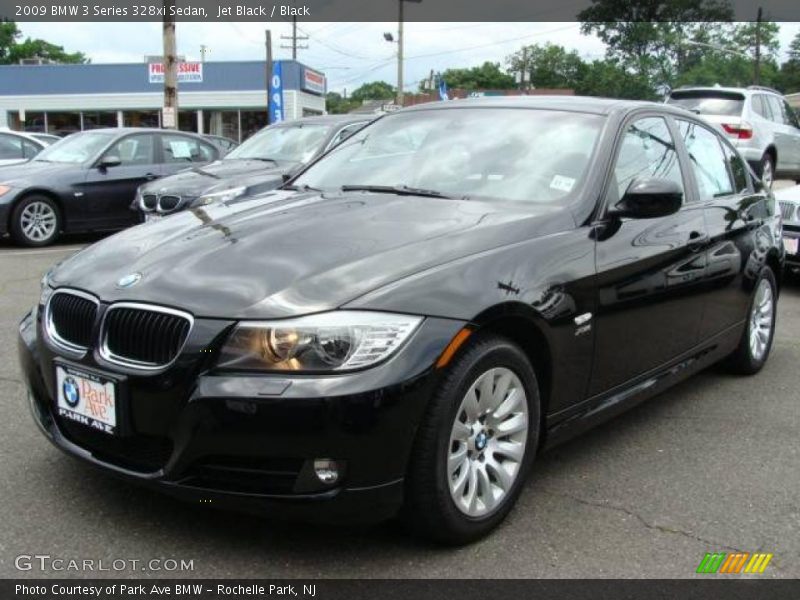 Jet Black / Black 2009 BMW 3 Series 328xi Sedan