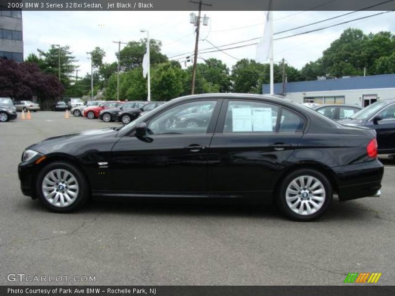 Jet Black / Black 2009 BMW 3 Series 328xi Sedan