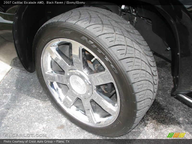Black Raven / Ebony/Ebony 2007 Cadillac Escalade AWD