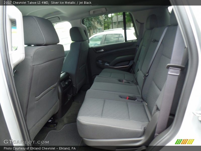 Silver Ice Metallic / Jet Black 2017 Chevrolet Tahoe LS 4WD
