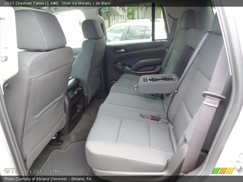 Silver Ice Metallic / Jet Black 2017 Chevrolet Tahoe LS 4WD