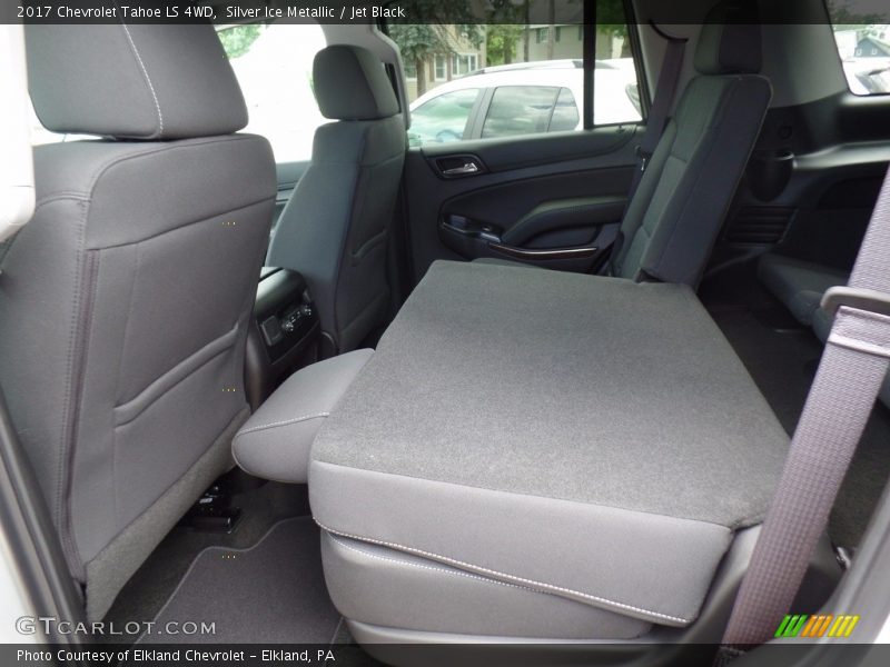 Silver Ice Metallic / Jet Black 2017 Chevrolet Tahoe LS 4WD