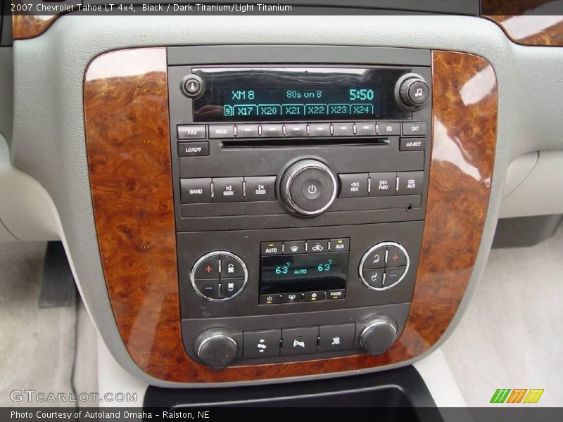 Black / Dark Titanium/Light Titanium 2007 Chevrolet Tahoe LT 4x4