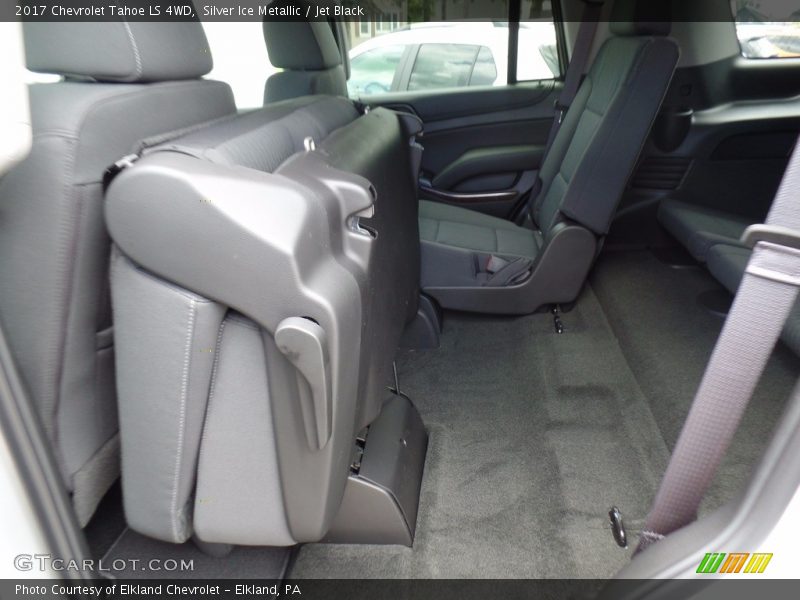 Silver Ice Metallic / Jet Black 2017 Chevrolet Tahoe LS 4WD