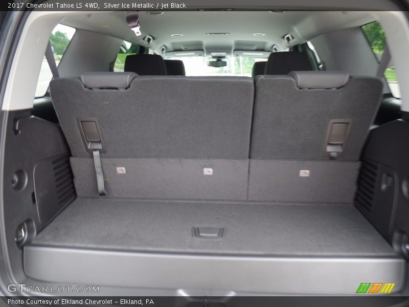 Silver Ice Metallic / Jet Black 2017 Chevrolet Tahoe LS 4WD