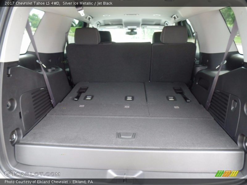 Silver Ice Metallic / Jet Black 2017 Chevrolet Tahoe LS 4WD