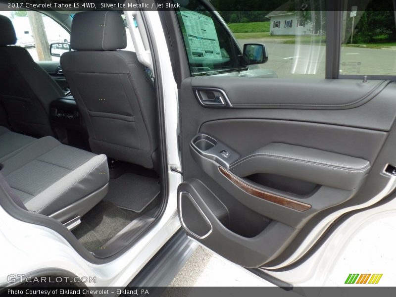 Silver Ice Metallic / Jet Black 2017 Chevrolet Tahoe LS 4WD