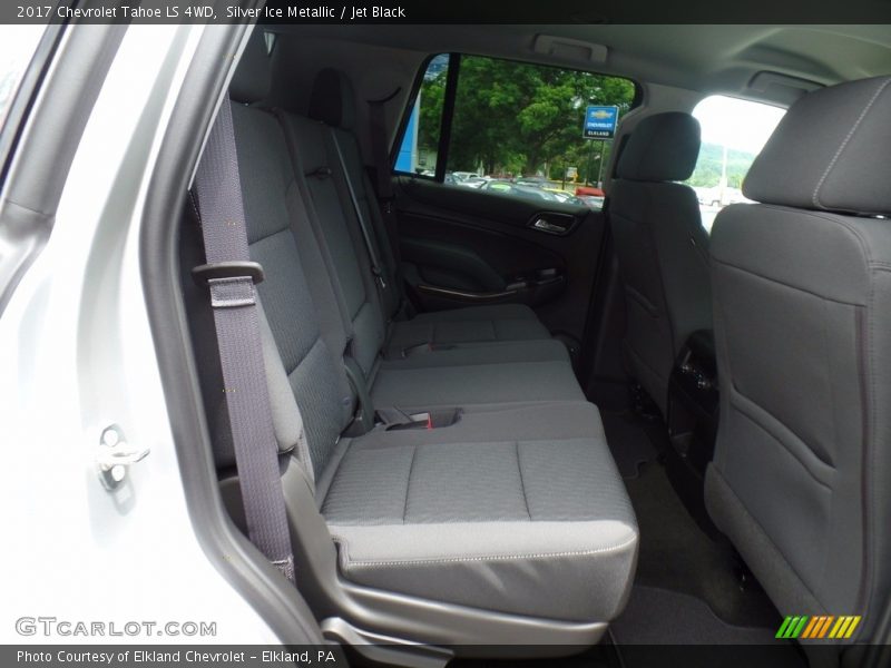 Silver Ice Metallic / Jet Black 2017 Chevrolet Tahoe LS 4WD