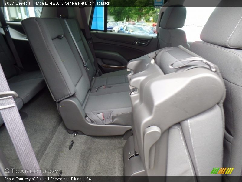 Silver Ice Metallic / Jet Black 2017 Chevrolet Tahoe LS 4WD