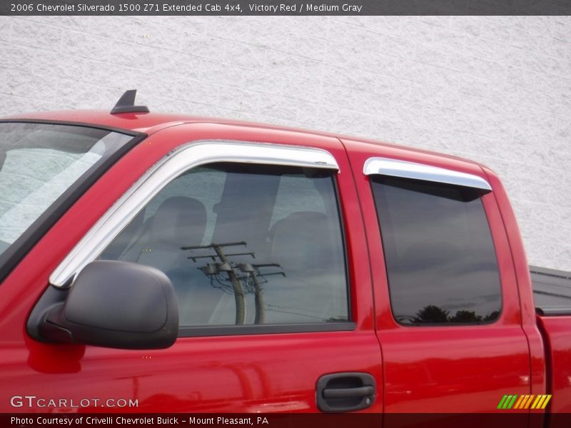 Victory Red / Medium Gray 2006 Chevrolet Silverado 1500 Z71 Extended Cab 4x4