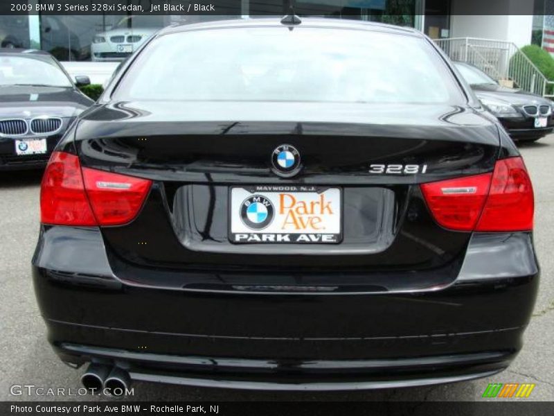 Jet Black / Black 2009 BMW 3 Series 328xi Sedan