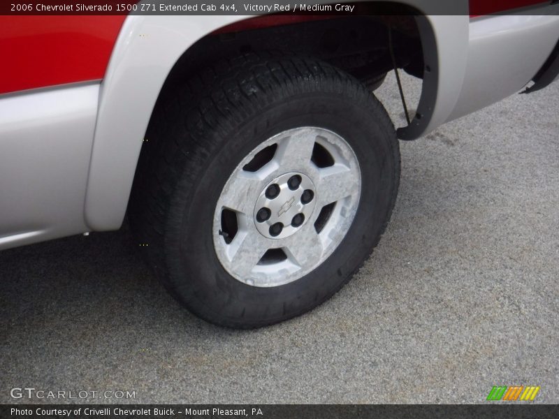 Victory Red / Medium Gray 2006 Chevrolet Silverado 1500 Z71 Extended Cab 4x4