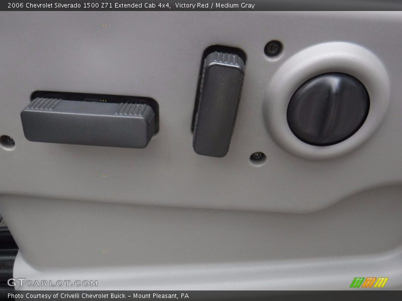 Victory Red / Medium Gray 2006 Chevrolet Silverado 1500 Z71 Extended Cab 4x4