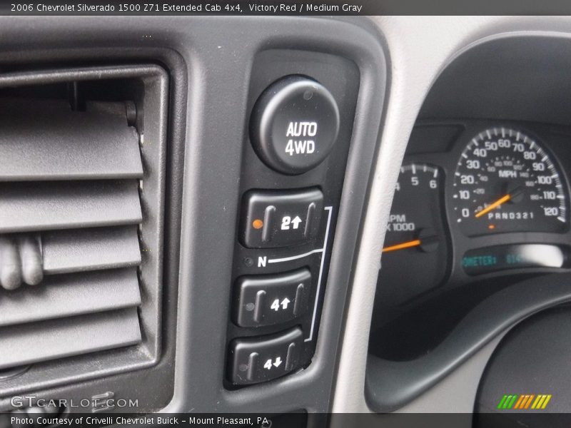 Victory Red / Medium Gray 2006 Chevrolet Silverado 1500 Z71 Extended Cab 4x4