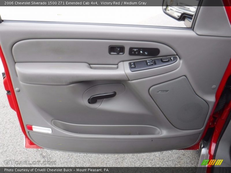 Victory Red / Medium Gray 2006 Chevrolet Silverado 1500 Z71 Extended Cab 4x4