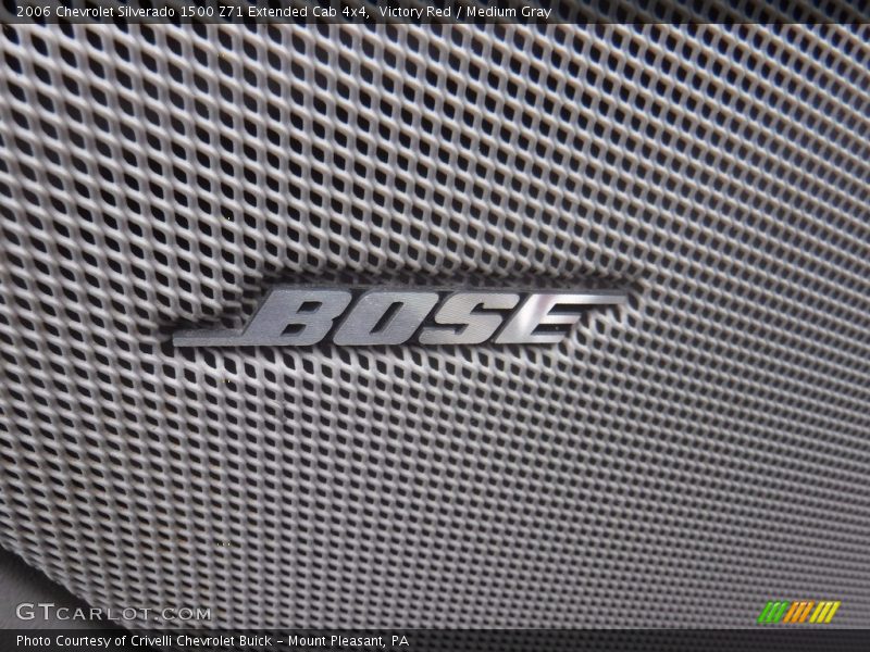 Victory Red / Medium Gray 2006 Chevrolet Silverado 1500 Z71 Extended Cab 4x4