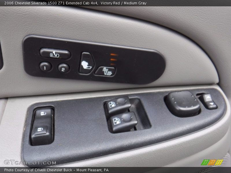 Victory Red / Medium Gray 2006 Chevrolet Silverado 1500 Z71 Extended Cab 4x4