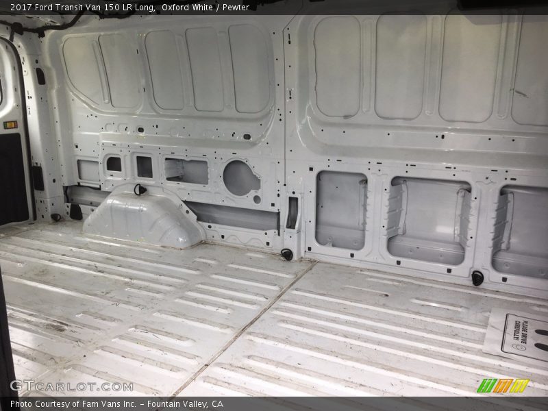 Oxford White / Pewter 2017 Ford Transit Van 150 LR Long
