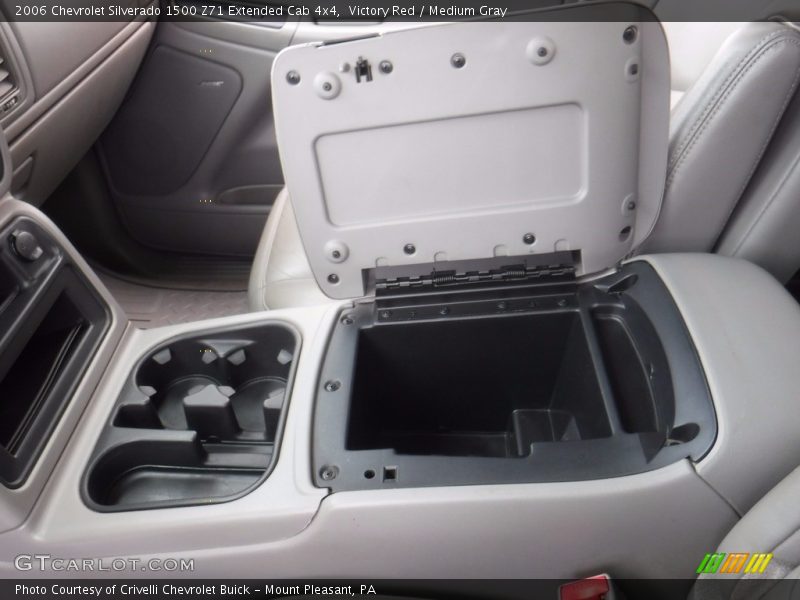 Victory Red / Medium Gray 2006 Chevrolet Silverado 1500 Z71 Extended Cab 4x4