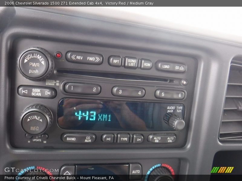 Victory Red / Medium Gray 2006 Chevrolet Silverado 1500 Z71 Extended Cab 4x4