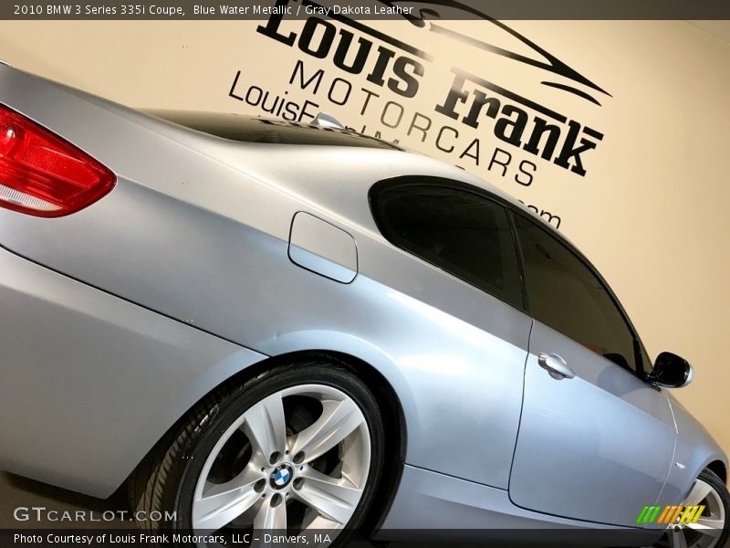 Blue Water Metallic / Gray Dakota Leather 2010 BMW 3 Series 335i Coupe