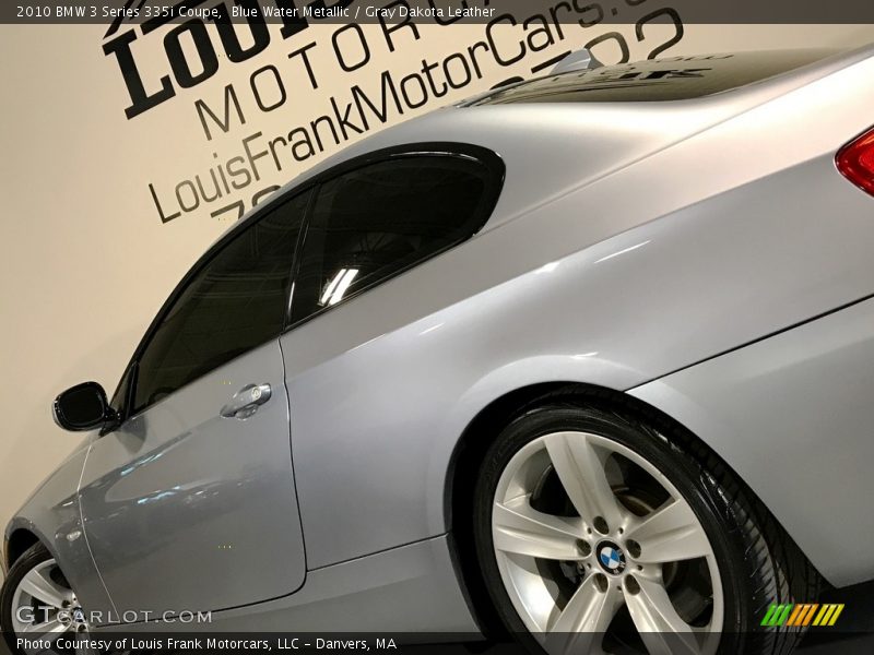 Blue Water Metallic / Gray Dakota Leather 2010 BMW 3 Series 335i Coupe