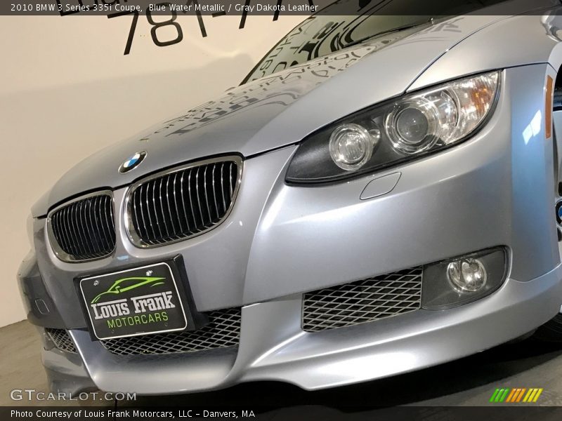 Blue Water Metallic / Gray Dakota Leather 2010 BMW 3 Series 335i Coupe