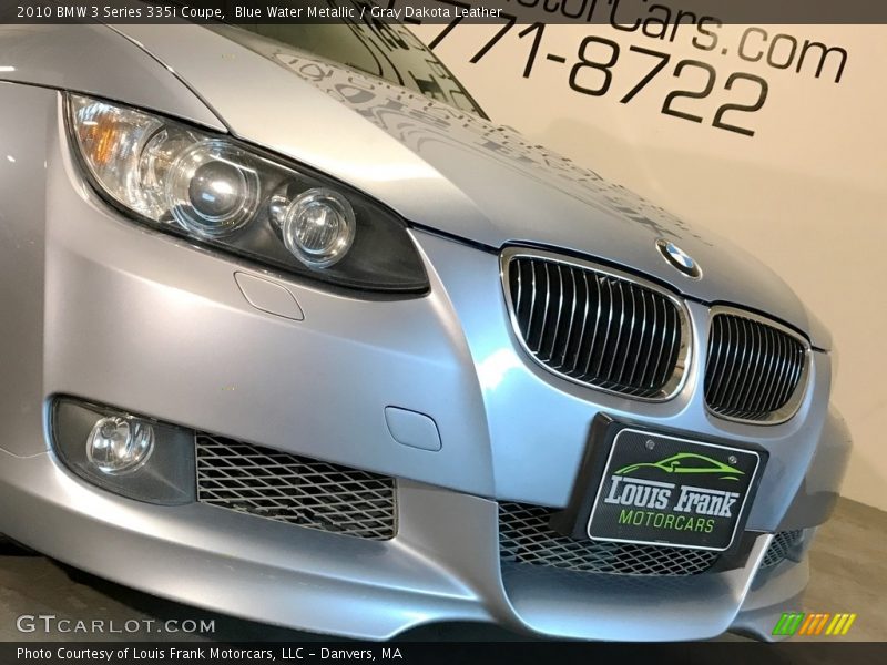 Blue Water Metallic / Gray Dakota Leather 2010 BMW 3 Series 335i Coupe