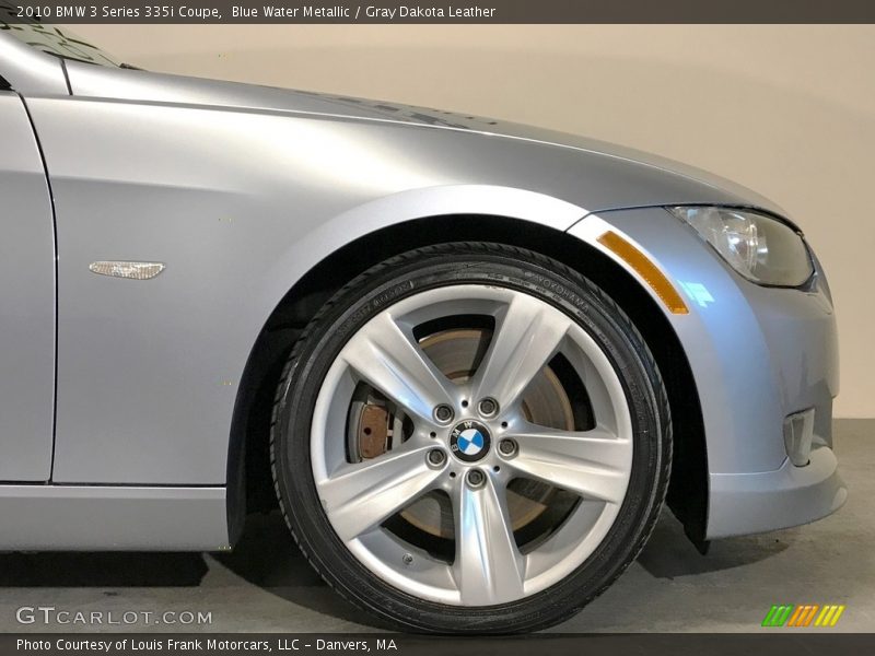 Blue Water Metallic / Gray Dakota Leather 2010 BMW 3 Series 335i Coupe