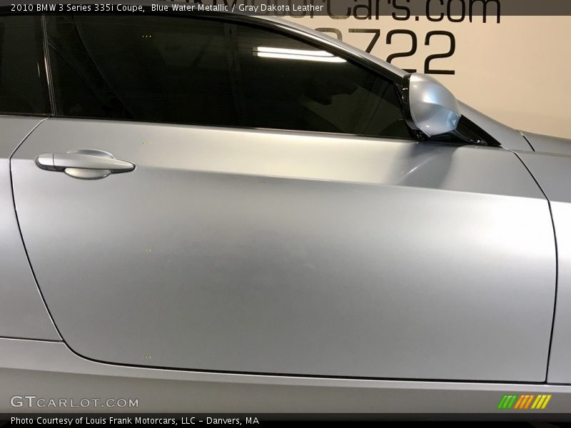 Blue Water Metallic / Gray Dakota Leather 2010 BMW 3 Series 335i Coupe
