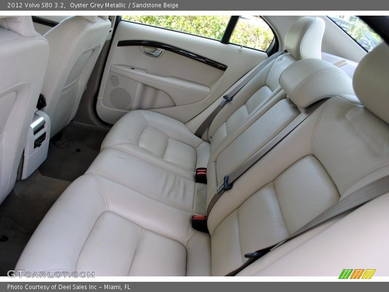 Oyster Grey Metallic / Sandstone Beige 2012 Volvo S80 3.2