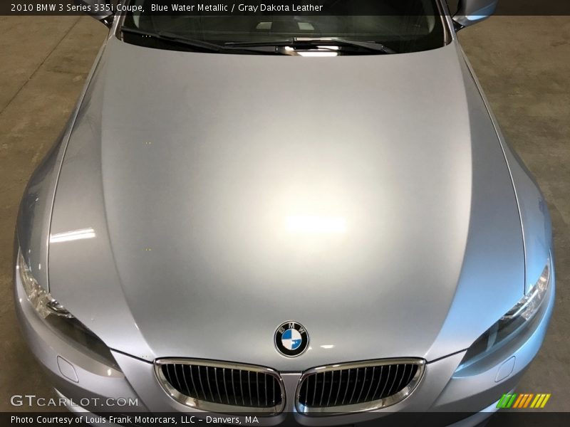 Blue Water Metallic / Gray Dakota Leather 2010 BMW 3 Series 335i Coupe