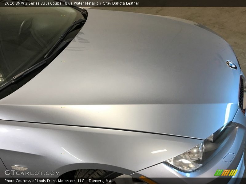Blue Water Metallic / Gray Dakota Leather 2010 BMW 3 Series 335i Coupe