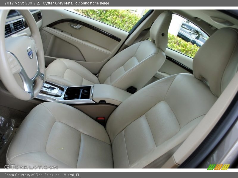 Oyster Grey Metallic / Sandstone Beige 2012 Volvo S80 3.2